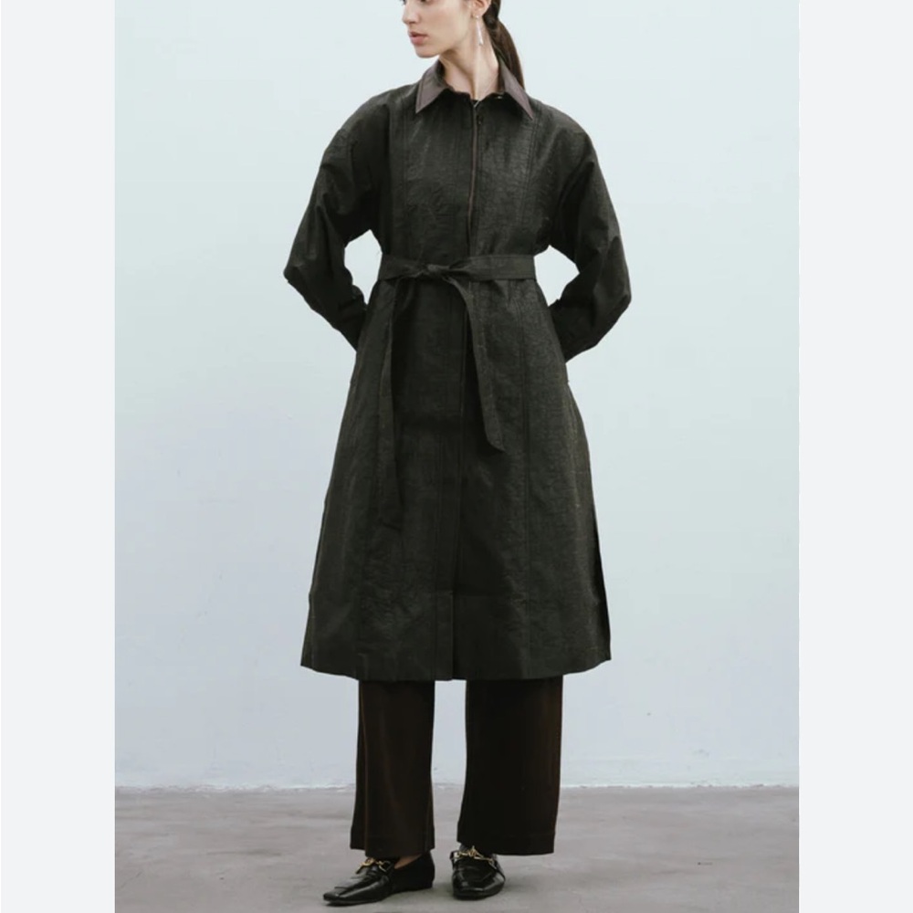 NWT Max Simple NYC Goose Down Trench Jacket - M